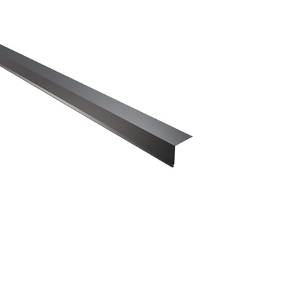Dakgootprofiel aluminium antracietgrijs (RAL 7016) met 100° hoek, hoofdweergave