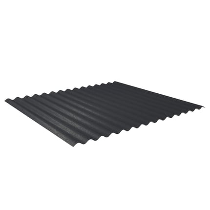 Golfplaat 18/1064, Antracietgrijs RAL 7016, 0,50 mm staal met 80 µm Shimoco coating, hoofdweergave