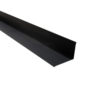 Wandafwerking van staal, 0,50 mm, mat polyester gecoat in RAL 7024, hoofdweergave