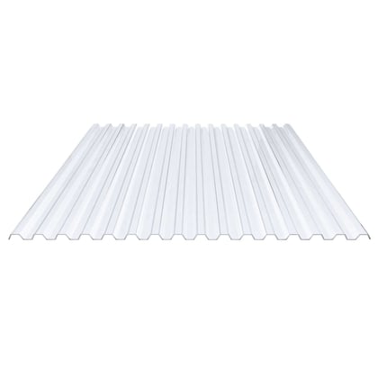 PVC damwandplaat 70/18, 1,40 mm, lichtblauw getint, hoofdweergave