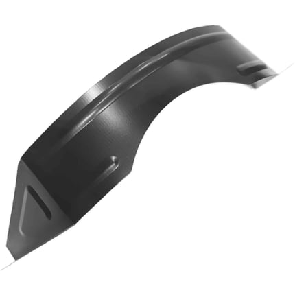 Sneeuwvangerbeugel van aluminium, 1,75 mm, Antracietgrijs RAL 7016, hoofdaanzicht