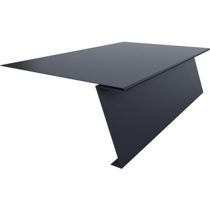 Startprofiel voor felsplaten PD-510-S, antracietgrijs RAL 7016, 0,50 mm staal, hoofdweergave
