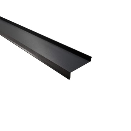 Vensterbank uit staal, donkergrijs (RAL 7024), 0,50 mm, hoofdweergave