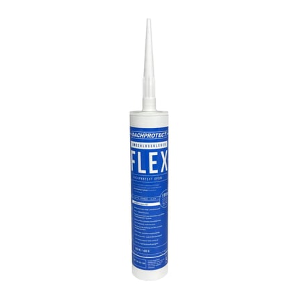 DACHPROTECT aansluitlijm Flex zwart, koker met spuitmond, hoofdweergave
