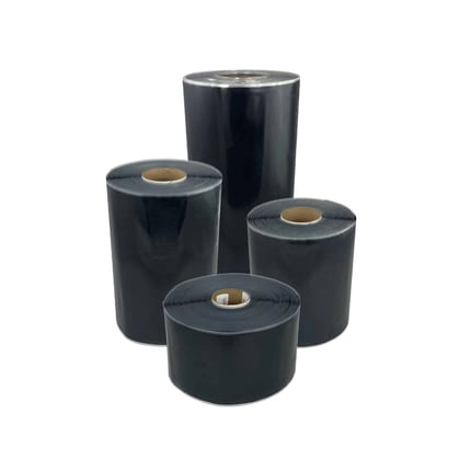 DACHPROTECT vorm- en afdekband EPDM, zwart, 2,30 mm dikte, vier rollen in verschillende maten