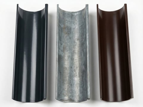 Vergelijking van verschillende materialen voor regengoten