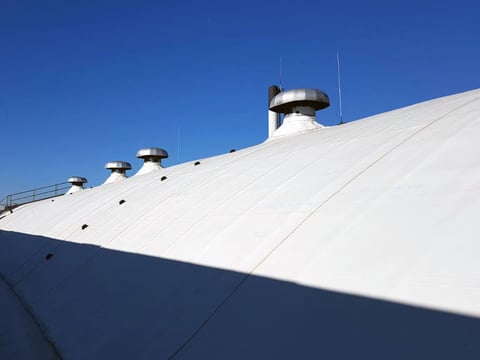 Materiaalstructuur van een hoogwaardige EPDM dakfolie