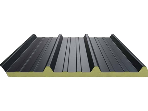 Perfect vervaardigde felsplaten in antraciet voor naadloze en duurzame dakbedekking, ideaal voor energie-efficiënte en stijlvolle daken van gebouwen