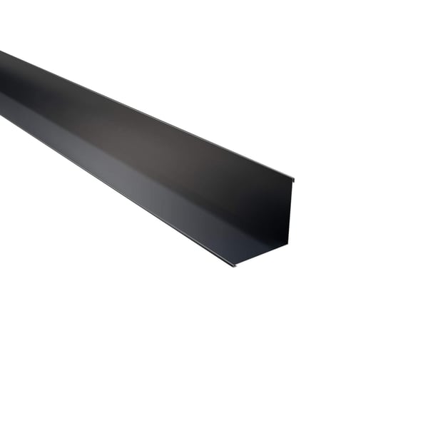 Binnenhoek Antracietgrijs RAL 7016 staal 0,50 mm, 25 µm polyestercoating, hoofdaanzicht