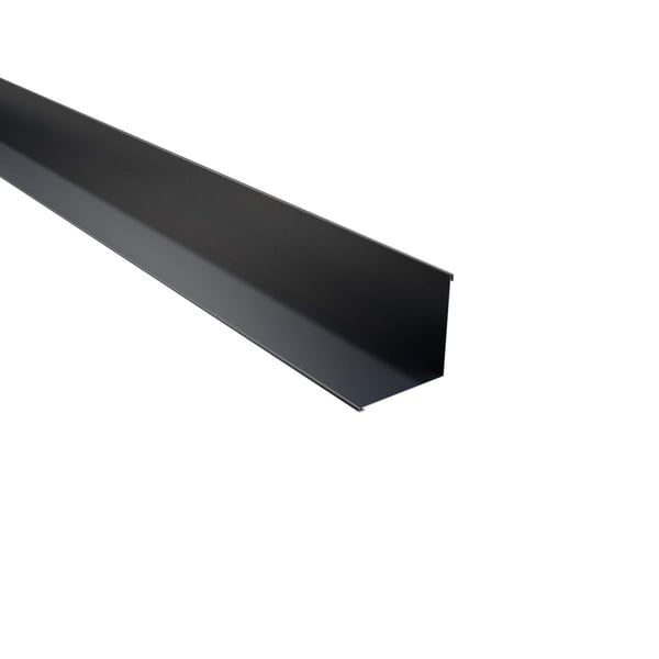 Binnenhoek van staal, 0,50 mm, Puramid gecoat, Antracietgrijs (RAL 7016), hoofdweergave
