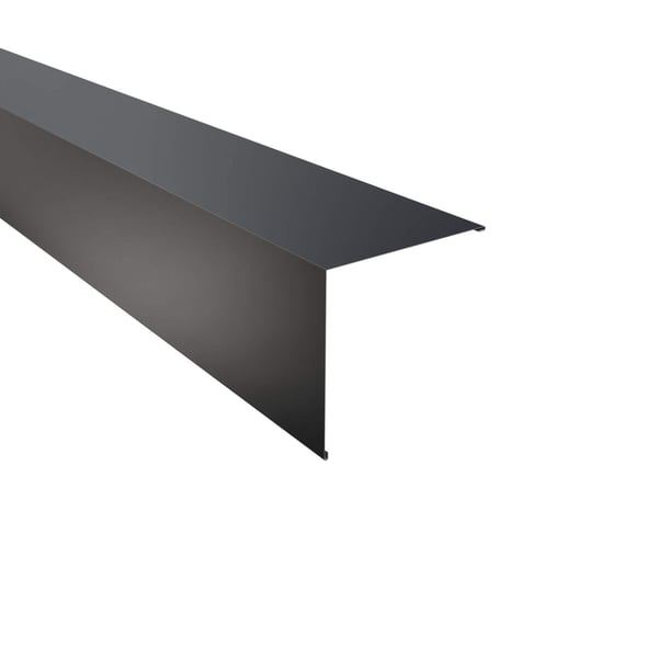 Buitenhoek van staal 0,50 mm Antracietgrijs RAL 7016 met 25 µm polyestercoating, hoofdweergave