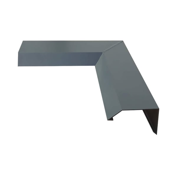 Buitenhoek ISOS | Aluminium | Länge 25 cm | Antracietgrijs matt