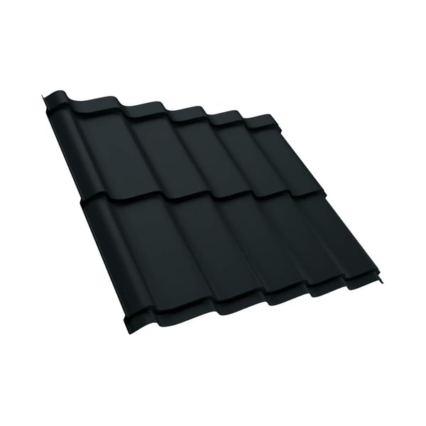Dakpanplaat Szafir 350/15, Antracietgrijs RAL 7016, 0,40 mm staal, hoofdweergave