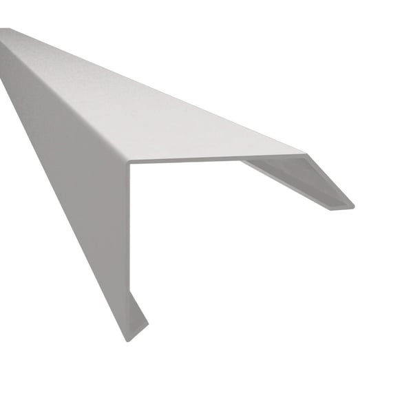 DACHPROTECT dakrandprofiel ISOS aluminium 1,50 mm Zilver-Metallic RAL 9006, hoofdaanzicht
