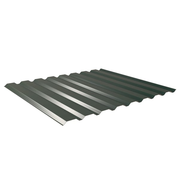 Damwandplaat 20/1100 aluminium 0,70 mm mosgroen, hoofdweergave