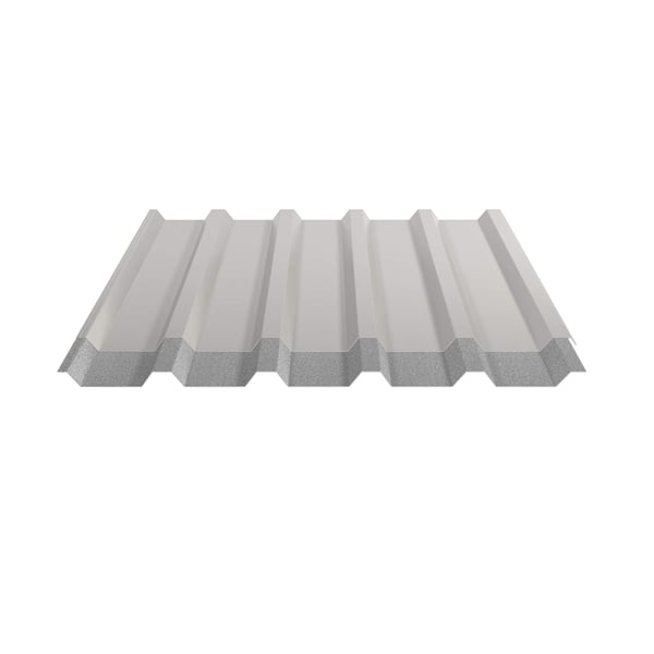 Damwandplaat 35/207 | Dak | Anti-Drup 2400 g/m² | Staal 0,63 mm | 25 µm Polyester | 9002 - Grijswit