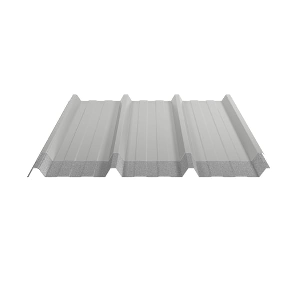 Damwandplaat 45/333 Zilver-Metallic met anti-condensvlies aan de onderzijde