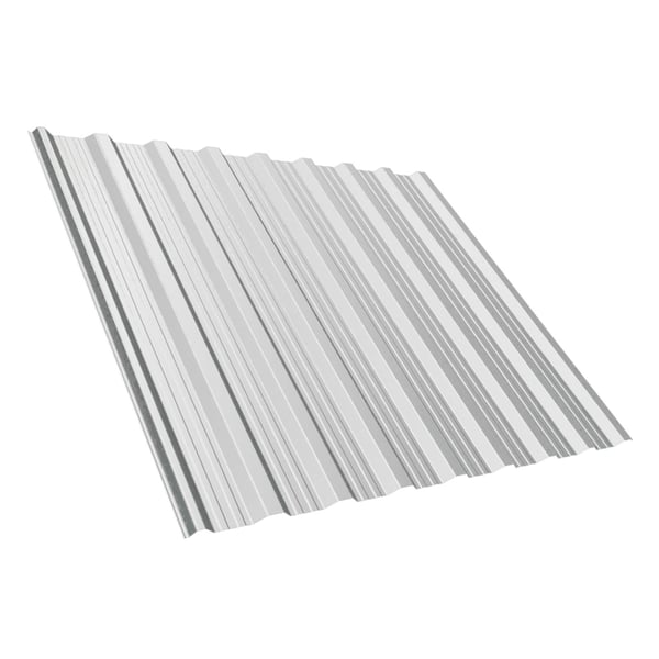 Damwandplaat T18DR dakplaat in Lichtgrijs (RAL 7035) met 25 µm polyestercoating, hoofdweergave