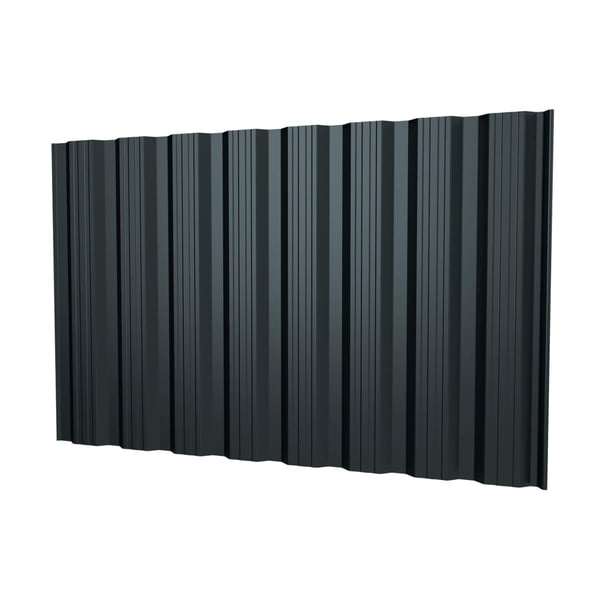 Damwandplaat T18DR antracietgrijs, 0,63 mm, hoofdweergave