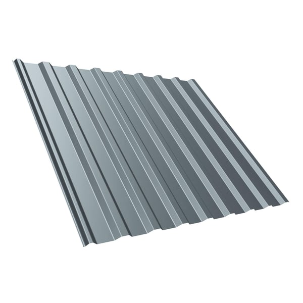 Damwandplaat T20M dak Venstergrijs (RAL 7040) 0,63 mm, hoofdweergave