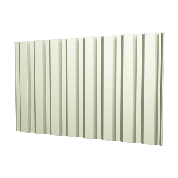Damwandplaat T20M wand Grijswit RAL 9002, 0,63 mm staal met 25 µm polyestercoating, hoofdweergave
