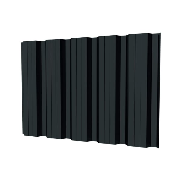 Damwandplaat T35DR wand, Antracietgrijs RAL 7016, 0,50 mm, hoofdweergave