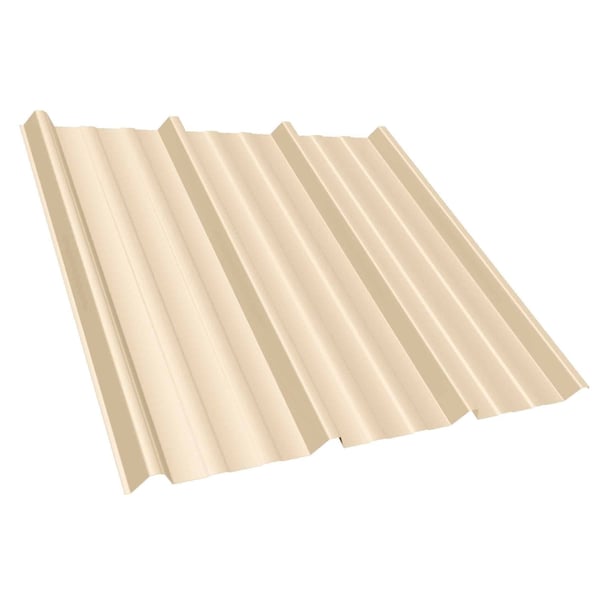 Damwandplaat T45/333MD licht ivoorkleurig (RAL 1015) 0,75 mm, hoofdweergave