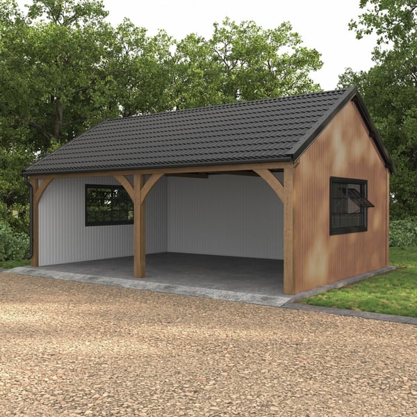 Damwandplaat T7M | Gevel | Staal 0,50 mm | 25 µm Polyester | Houtlook - Ahorn
