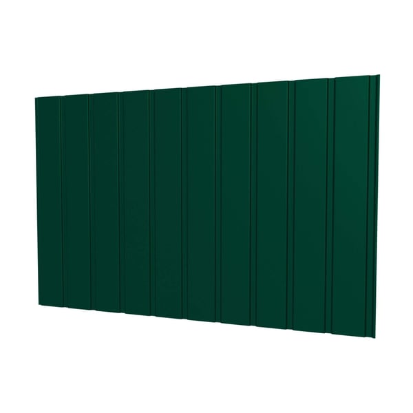 Damwandplaat T7M wand mosgroen, 0,50 mm dikte, hoofdweergave