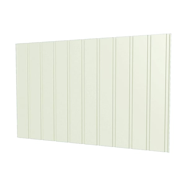 Damwandplaat T7M wand, Grijswit RAL 9002, 0,50 mm, hoofdweergave van de profielstructuur
