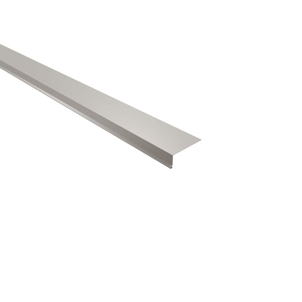 Druiplijst | 8 x 3 cm | 100° | Staal 0,75 mm | 25 µm Polyester | 9002 - Grijswit