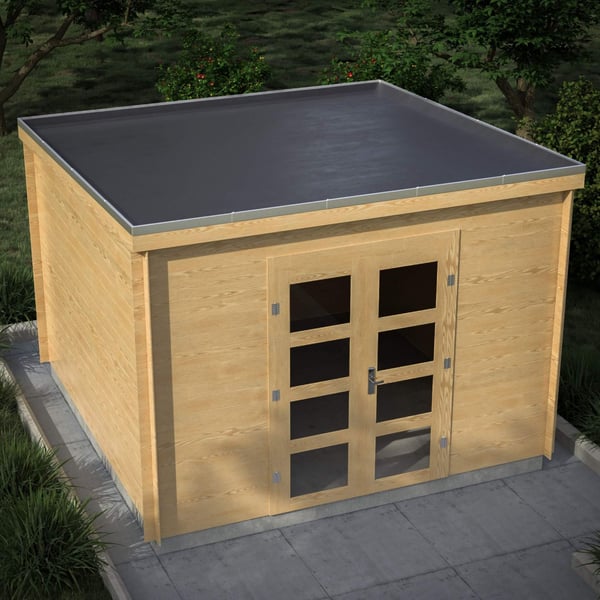 EPDM dakfolie | Voordeelpakket | Dikte 1,14 mm | 9,00 x 2,00 m