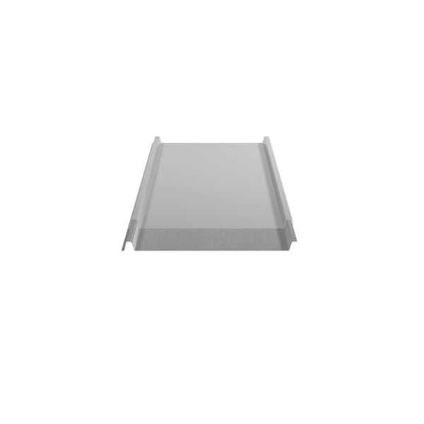 Staande felsplaat 33/500-LE Zilver-Metallic, vooraanzicht met anticondensvlies