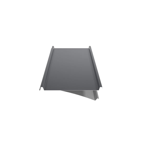 Felsplaat 33/500-LE, donkergrijs, 0,50 mm, 35 µm matpolyester, detail van de profilering