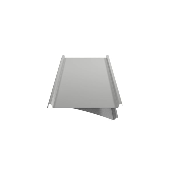 Staalplaten 33/500-LE, Zilver-Metallic (RAL 9006), 0,75 mm staal, dwarsdoorsnede