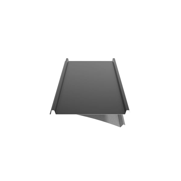 Felsplaat 33/500-LE Gitzwart, 0,50 mm staal, Shimoco coating, schuine dwarsdoorsnede