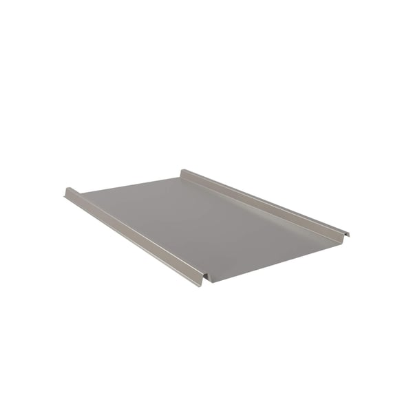 Felsplaat 33/500-LE, grijs aluminium, vrijstaand, bovenaanzicht schuin