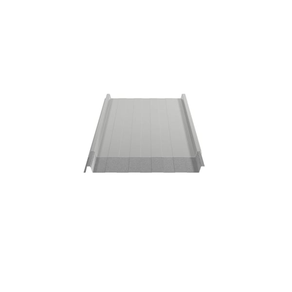 Felsplaat 33/500-LR Zilver-Metallic met anti-condensvlies aan de onderzijde, doorsnede