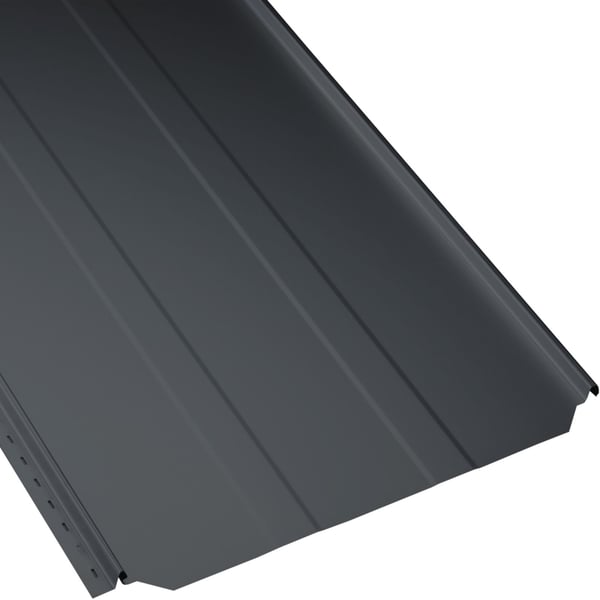 Felsplaat PD-510-S damwandplaat Antracietgrijs, 0,50 mm, PURLAK® coating, hoofdaanzicht