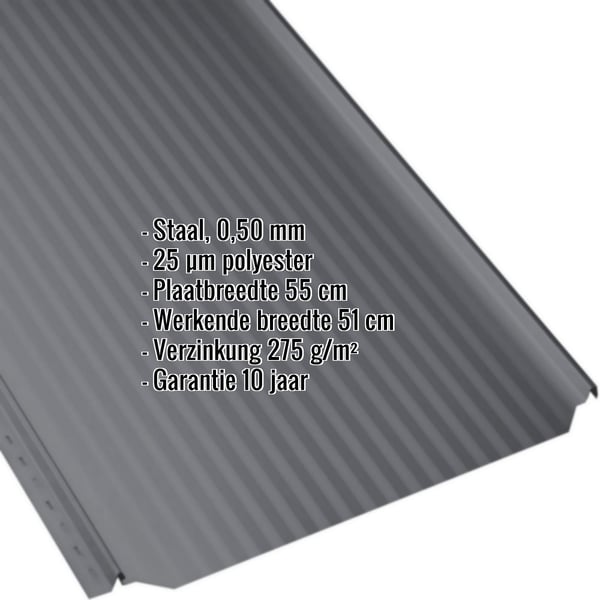 Felsplaat PD-510-S Micro Grafietgrijs, schuin van boven, met ingebedde productinformatie