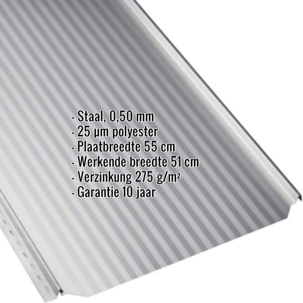 Staande felsplaat PD-510-S Micro, lichtgrijs, met ingebedde technische gegevens
