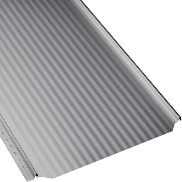 Staande felsplaat PD-510-S Micro, lichtgrijs (RAL 7035), 0,50 mm, hoofdaanzicht