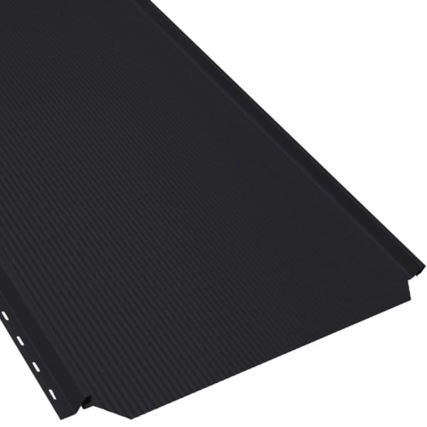 Felsplaat PD-510-S Gitzwart RAL 9005, 0,50 mm staal met PURLAK coating, hoofdweergave