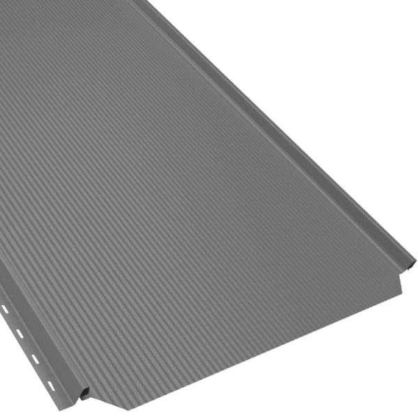 Felsplaat PD-510-S Zilver-Metallic, 0,50 mm, met fijne profilering en zijdelingse bevestigingsgaten