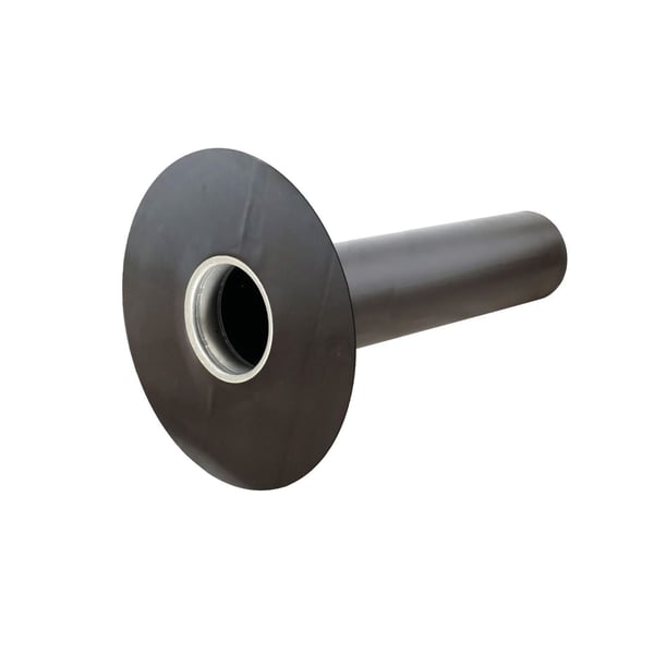 DACHPROTECT garantie zij-noodoverloop van zwart EPDM, hoofdweergave