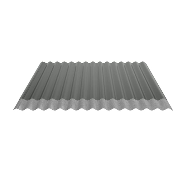 Golfplaat 18/1064, Chroomoxydegroen, onderzijde met anti-condensvliescoating, detailweergave