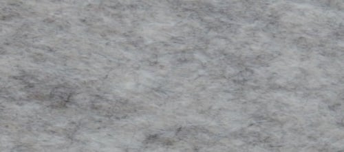 Detailaanzicht van de grijze anti-condensvliescoating van de golfplaat