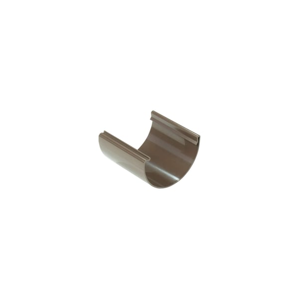 Dakgootverbinder van bruin PVC van Plastmo, hoofdweergave