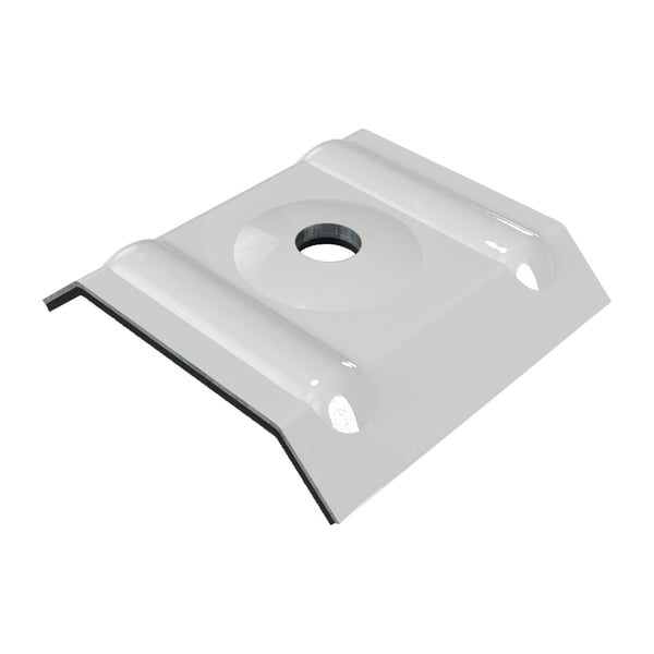 Kalot profiel 20/1100 van aluminium Zilver-Metallic, hoofdaanzicht schuin van boven