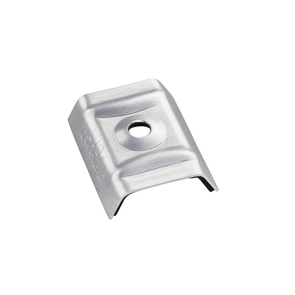 Kalot aluminium blank voor profiel 70/18 en 76/18, met Scobalit logo, hoofdweergave